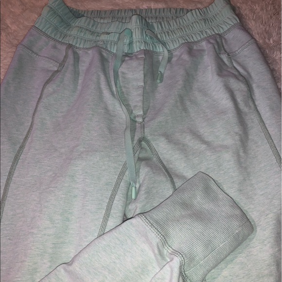Lululemon Mint Joggers - Picture 3 of 7